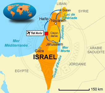 Carte circuit Jerusalem